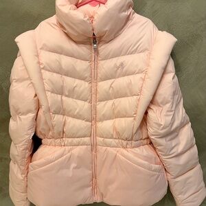 Polo by Ralph Lauren Light Pink Kids Puffer Coat